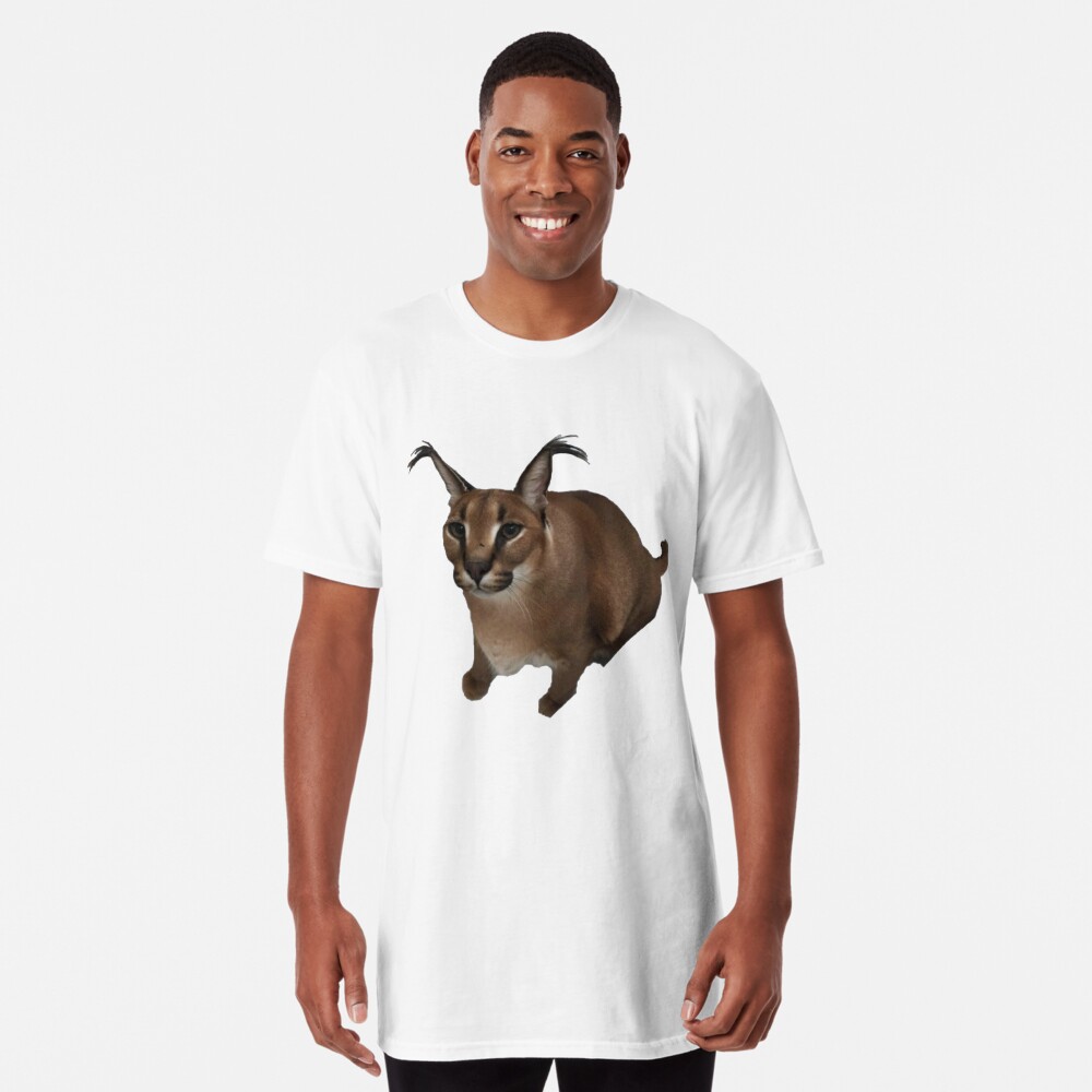 Funny big floppa cat meme Gun Essential T-Shirt | Art Board Print