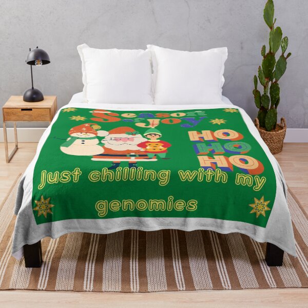 Item preview, Just chilling with my genomies Merry Bright designed and sold by Shrisanjana1920.