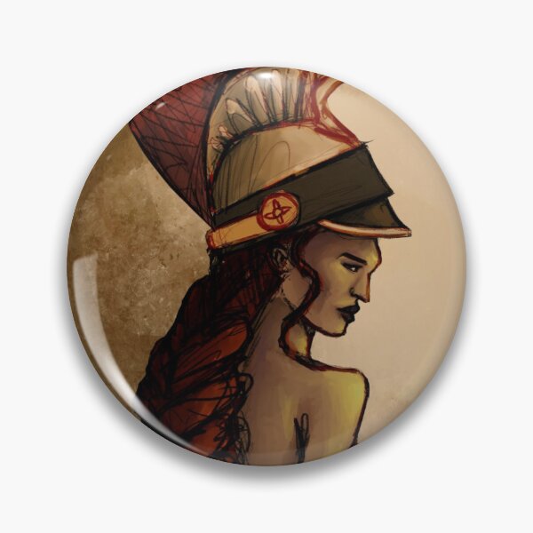 Item preview, greek warrior woman designed and sold by liznebula.