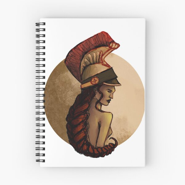 Item preview, greek warrior woman designed and sold by liznebula.