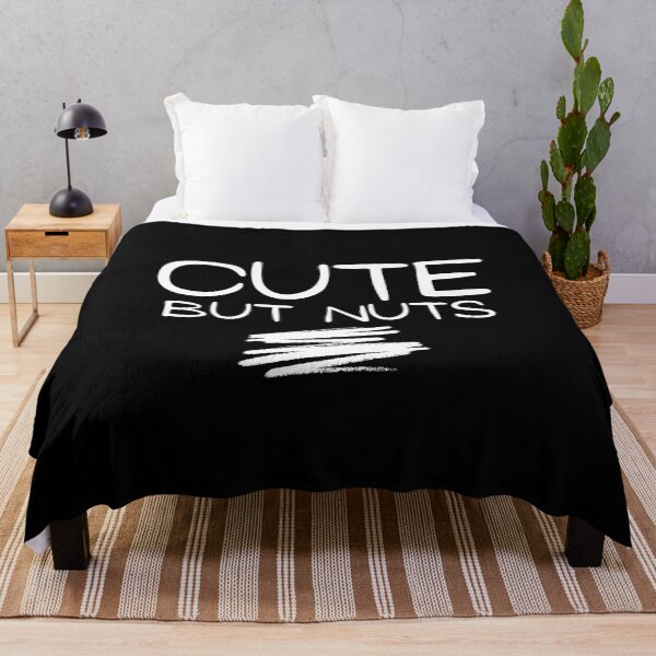 Item preview, Cute But Nuts Funny Text Design designed and sold by EarthArtDesigns.