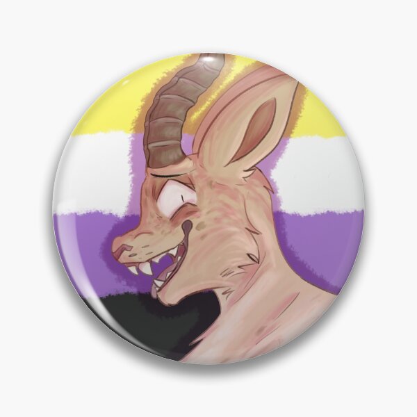 Item preview, Beastars Melon/Meron Headshot Non Binary designed and sold by KatzenCoffee.