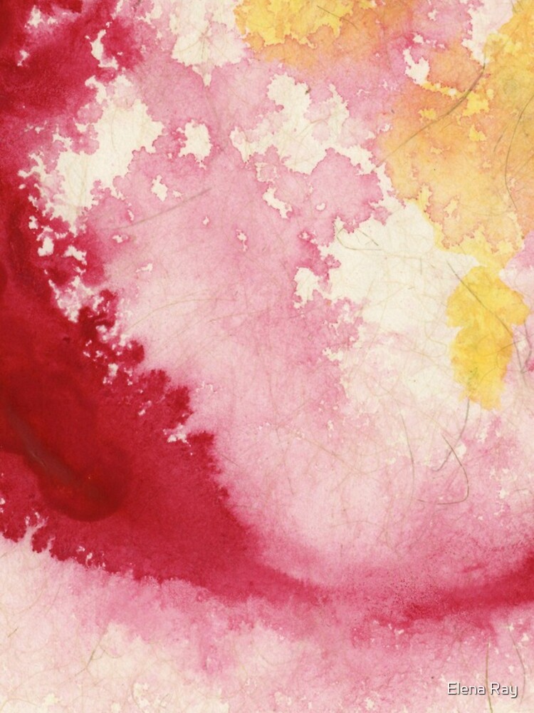 Thumbnail 5 of 5, iPhone Case, Red Ink Spill designed and sold by ElenaRay.