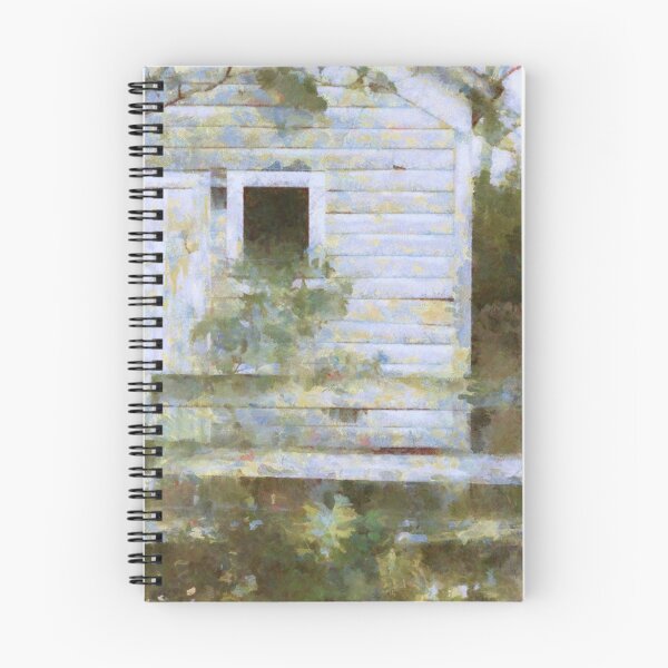 Item preview, White Barn Shed My Mother's Garden designed and sold by JanineRileyArt.