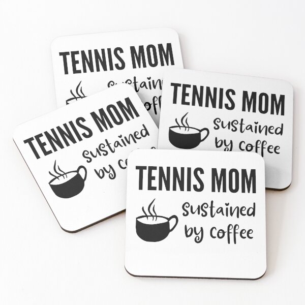 Item preview, Tennis mom sustained by coffee designed and sold by TheGreenGoat.