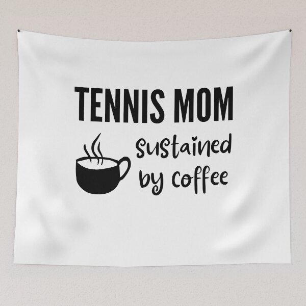 Item preview, Tennis mom sustained by coffee designed and sold by TheGreenGoat.
