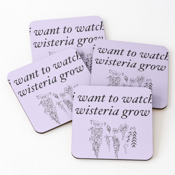 Item preview, i want to watch wisteria grow designed and sold by skgallery.