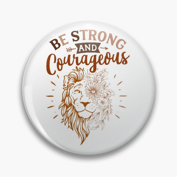 Item preview, BE STRONG AND COURAGEOUS  designed and sold by ikrame-shop.