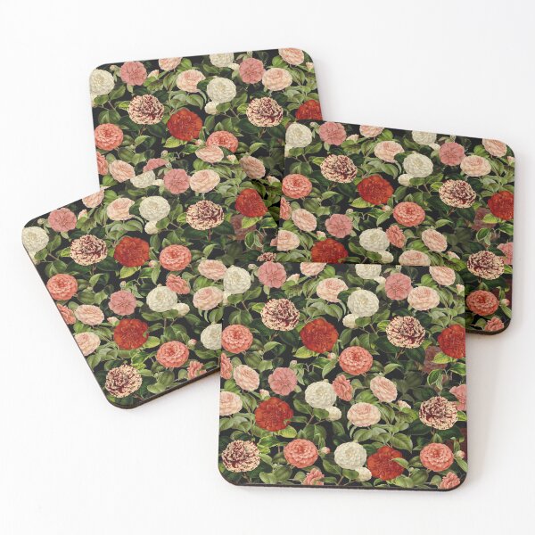 Item preview, Garden of Camellias - Vintage Pattern designed and sold by GraphicBicycle.