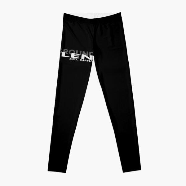 STOLEN UNDERGROUND BLACK AND WHITE CLASSIC Leggings
