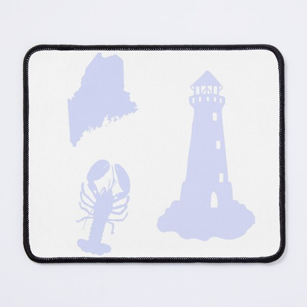 Item preview, Light Blue State of Maine Sticker Pack designed and sold by Dalaura.