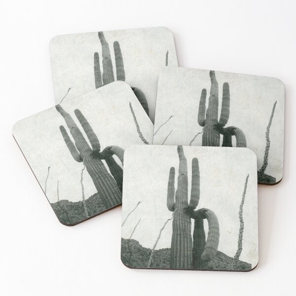Item preview, Saguaro Modern Art Collage  designed and sold by Elena Ray.