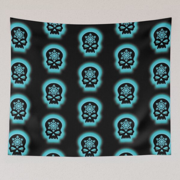 Item preview, Goth Snowflake Skull designed and sold by amanda150771.