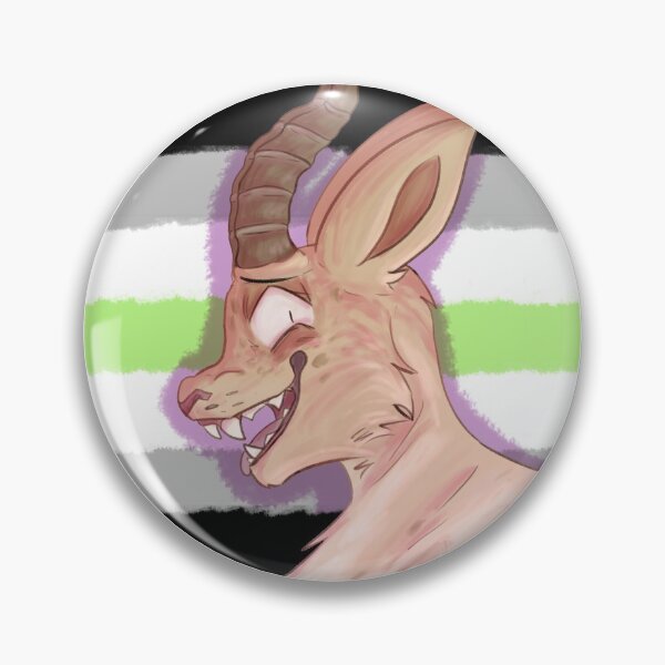 Item preview, Beastars Meron/Melon Headshot Agender designed and sold by KatzenCoffee.