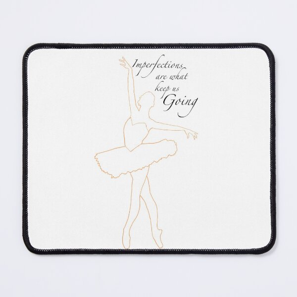 Item preview, Ballerina 2 - Orange Quote designed and sold by Vi_ BookishDancer13.
