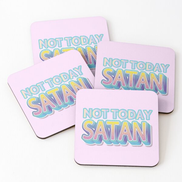 Item preview, Not Today Satan designed and sold by theblueofmyeye.