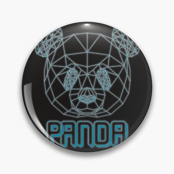 Item preview, geometric panda designed and sold by capotees.