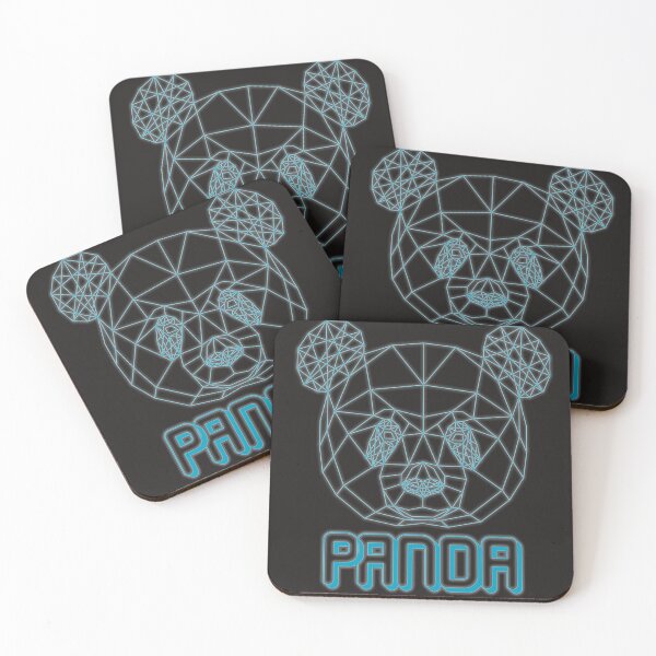 Item preview, geometric panda designed and sold by capotees.