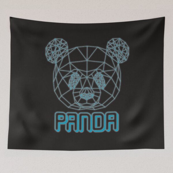 Item preview, geometric panda designed and sold by capotees.