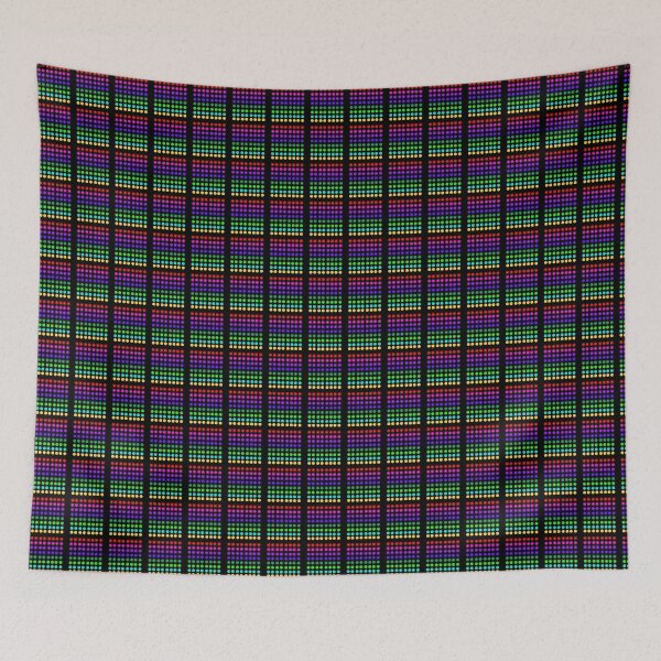 Item preview, artistic colorful artwork dots design designed and sold by utile style.