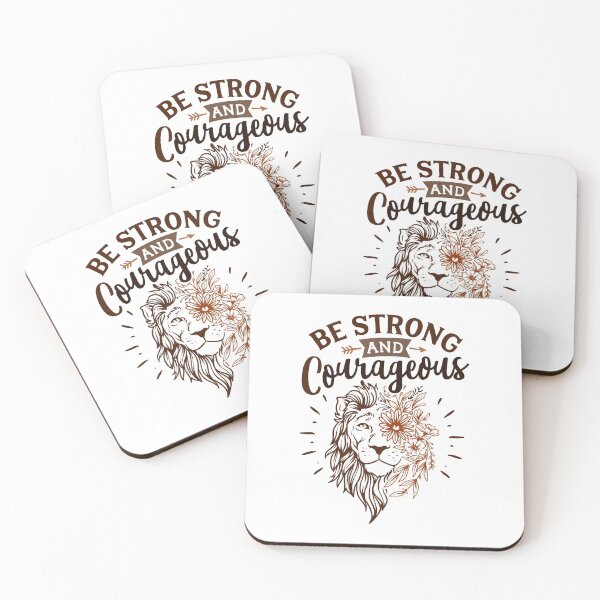 Item preview, be strong and courageous designed and sold by ikrame-shop.