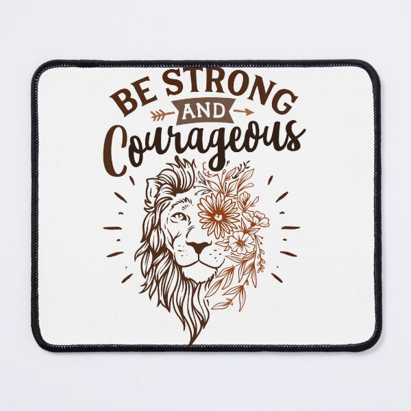 Item preview, be strong and courageous designed and sold by ikrame-shop.