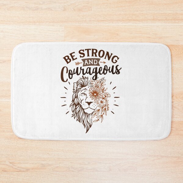 Item preview, be strong and courageous designed and sold by ikrame-shop.