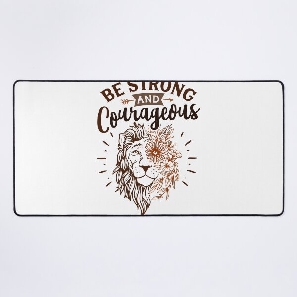 Item preview, be strong and courageous designed and sold by ikrame-shop.