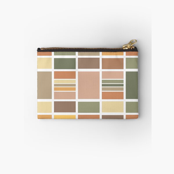 Item preview, Repeating rectangles pattern in greens, browns and yellows. designed and sold by PaulArden.