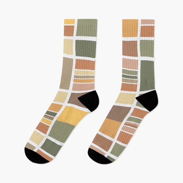 Item preview, Repeating rectangles pattern in greens, browns and yellows. designed and sold by PaulArden.