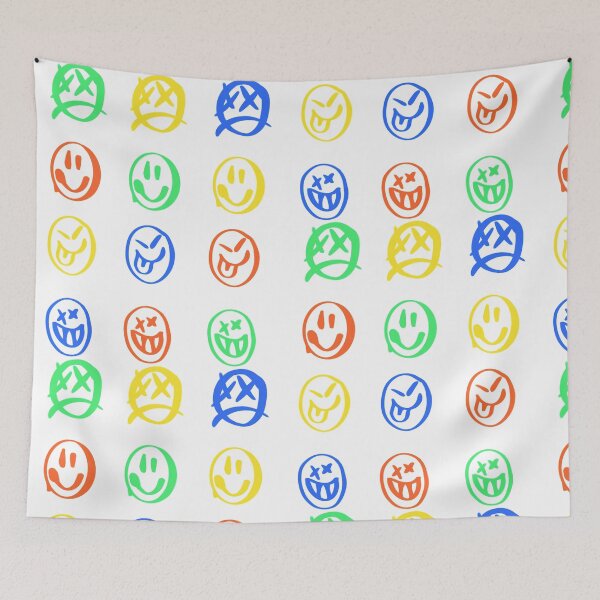 Item preview, Graffiti faces designed and sold by Yoohoo-xoErica.