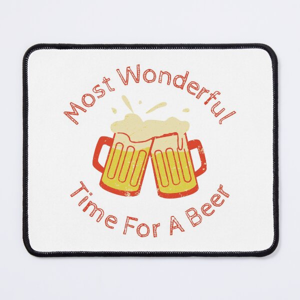 Item preview, Most Wonderful Time For A Beer designed and sold by Pun Intended.