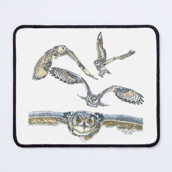 Item preview, Soaring Owls designed and sold by ArtbyTerrieD.