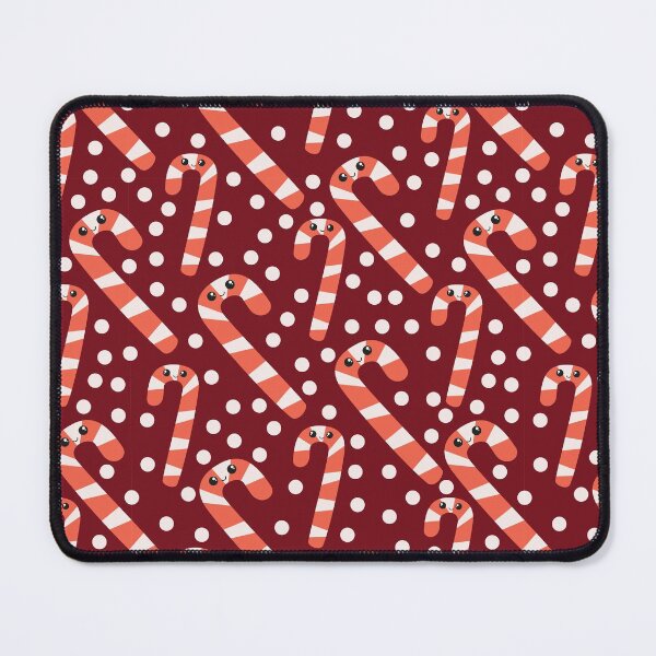 Item preview, Kawaii Candy Cane Pattern Red designed and sold by racharanha.