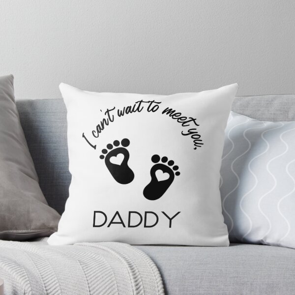 Item preview, I can't wait to meet you, Daddy designed and sold by elinorapricot.