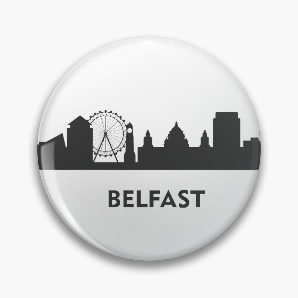 Item preview, United Kingdom - Great Britain Cities - Belfast City Skyline designed and sold by RetComly.