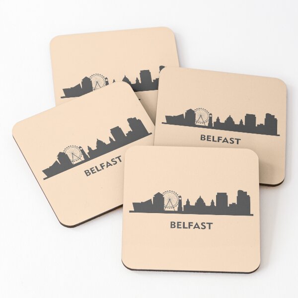 Item preview, United Kingdom - Great Britain Cities - Belfast City Skyline designed and sold by RetComly.