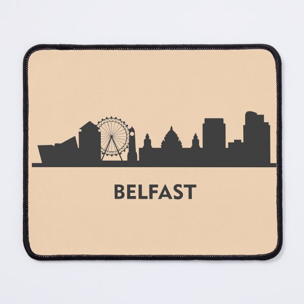 Item preview, United Kingdom - Great Britain Cities - Belfast City Skyline designed and sold by RetComly.