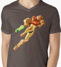 Samus Aran - Varia Suit Men's V-Neck T-Shirt