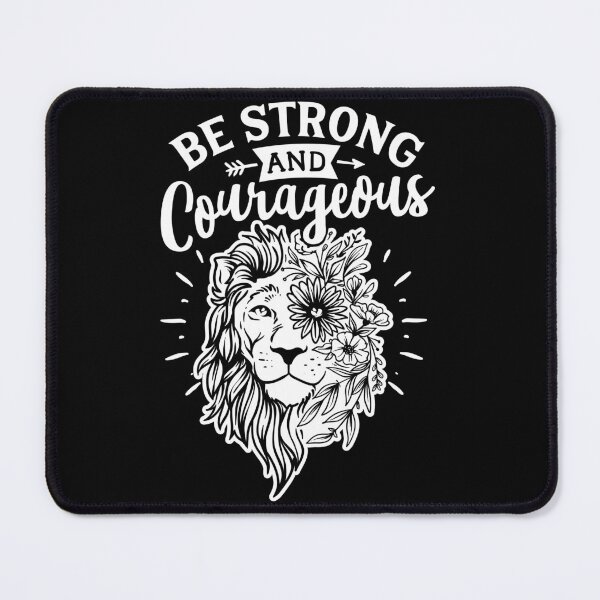 Item preview, be strong and courageous designed and sold by ikrame-shop.