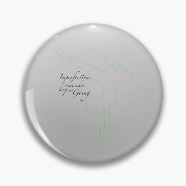 Item preview, Gymnast 1 - Green Quote    designed and sold by Vi_ BookishDancer13.