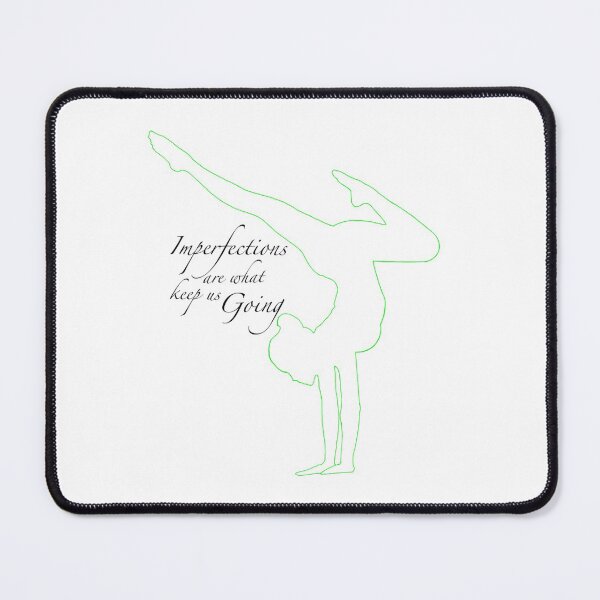 Item preview, Gymnast 1 - Green Quote designed and sold by Vi_ BookishDancer13.