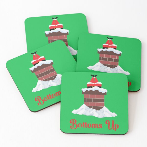 Item preview, Christmas Bottoms Up designed and sold by SilkenDove.