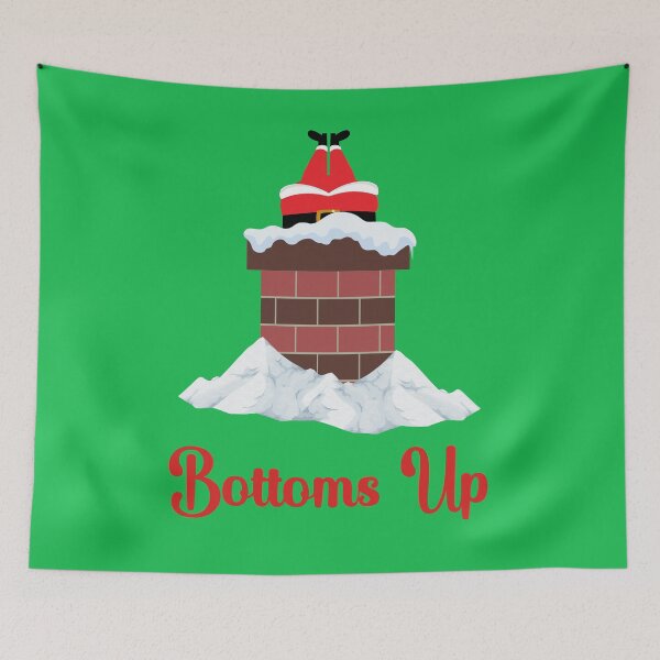 Item preview, Christmas Bottoms Up designed and sold by SilkenDove.