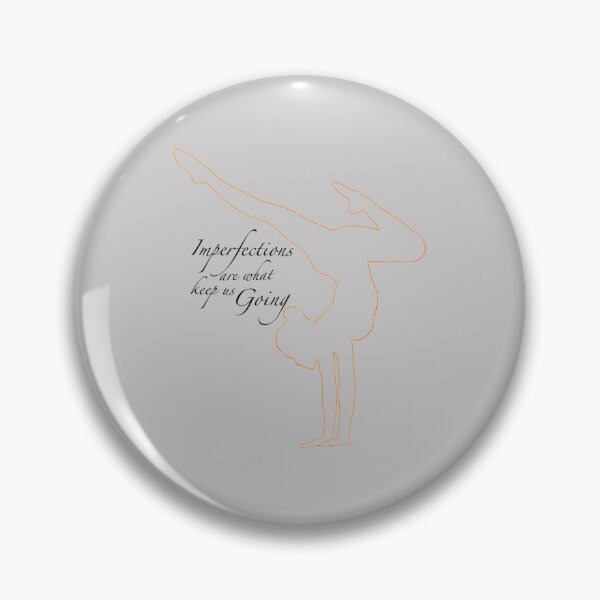 Item preview, Gymnast 1 - Orange Quote    designed and sold by Vi_ BookishDancer13.