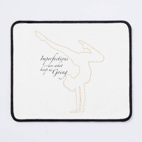Item preview, Gymnast 1 - Orange Quote designed and sold by Vi_ BookishDancer13.