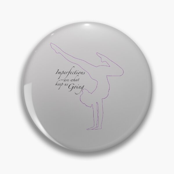 Item preview, Gymnast 1 - Violet Quote    designed and sold by Vi_ BookishDancer13.