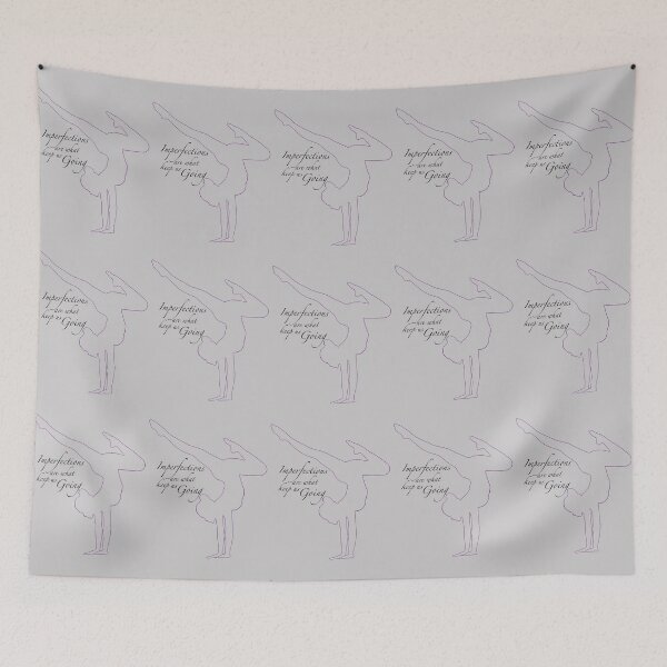Item preview, Gymnast 1 - Violet Quote    designed and sold by Vi_ BookishDancer13.