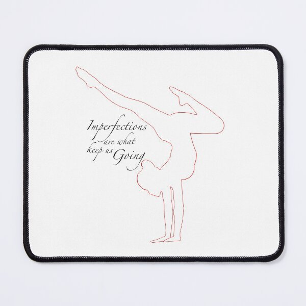 Item preview, Gymnast 1 - Red Quote    designed and sold by Vi_ BookishDancer13.