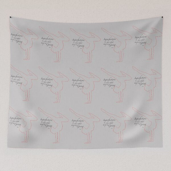 Item preview, Gymnast 1 - Red Quote    designed and sold by Vi_ BookishDancer13.